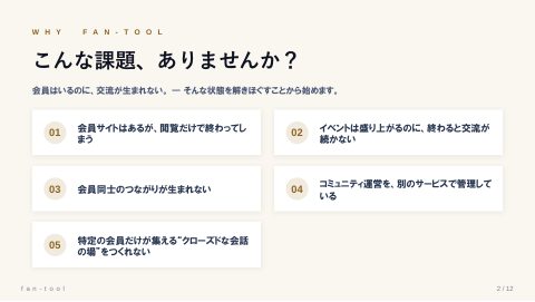 fan-tool 紹介資料 2ページ目